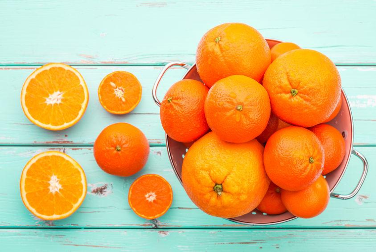 dbanie o wzrok - pomarańcze i mandarynki