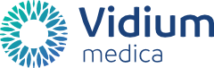 Logo kliniki okulistycznej Vidium Medica działajacej w Krakowie oraz Warszawie